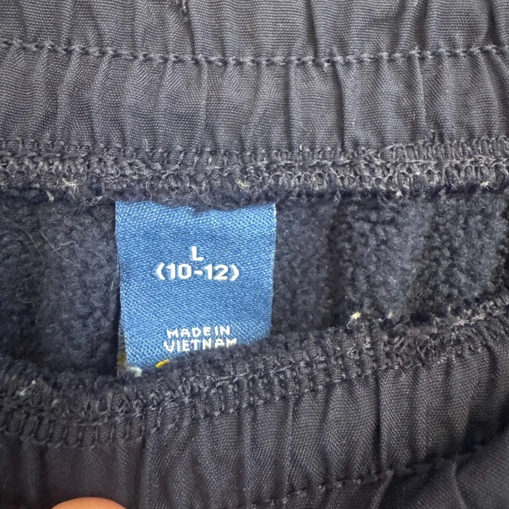 Old Navy Kids Navy Joggers with Orange Accent